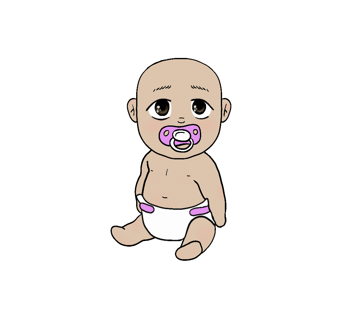 Baby hot sale paper dolls