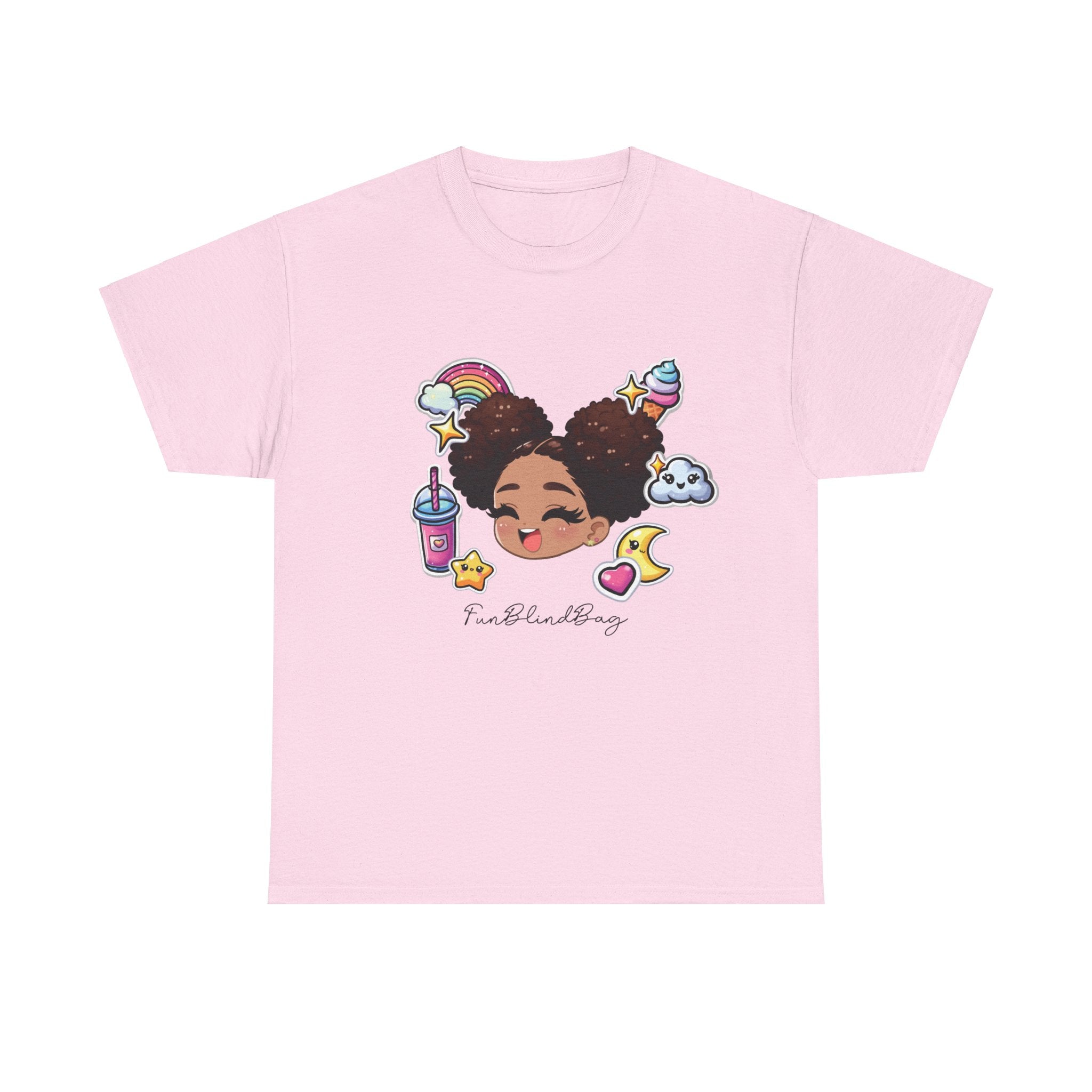 FunBlindBag Kawaii Sticker Graphic Tee