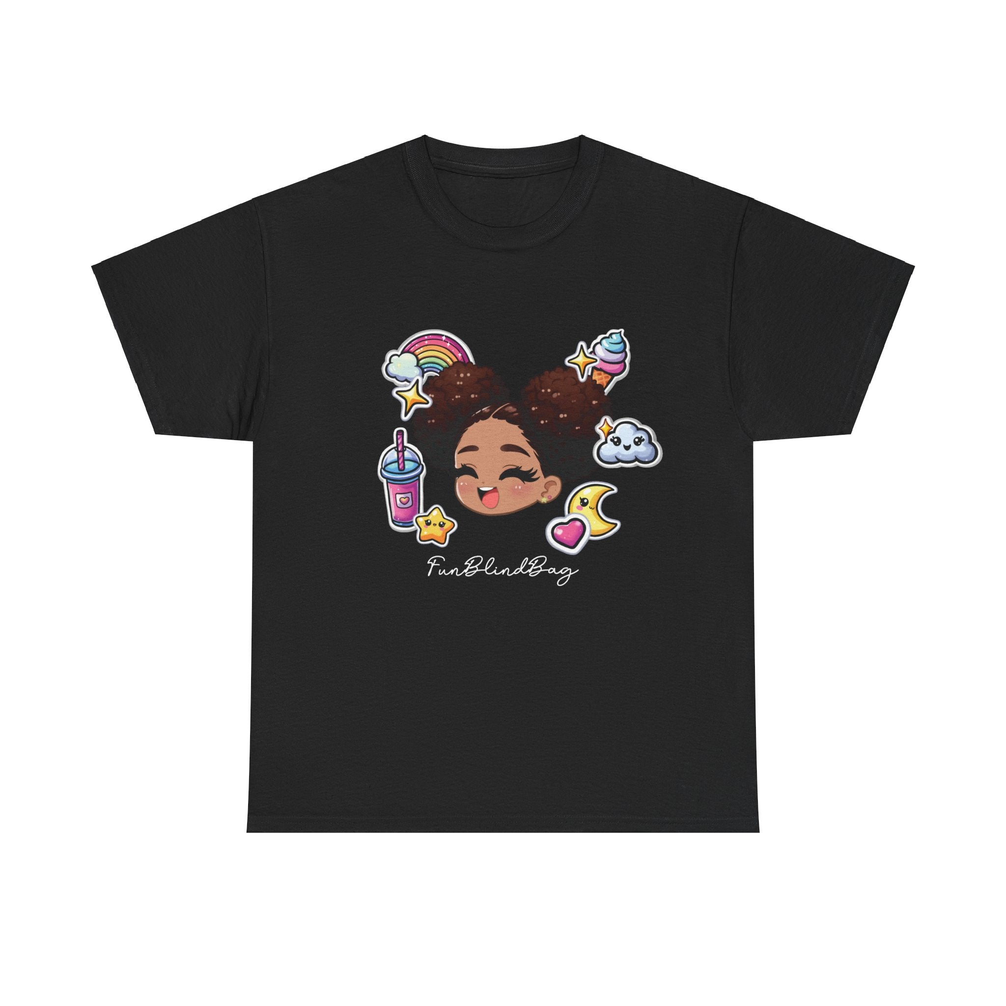 FunBlindBag Kawaii Sticker Graphic Tee