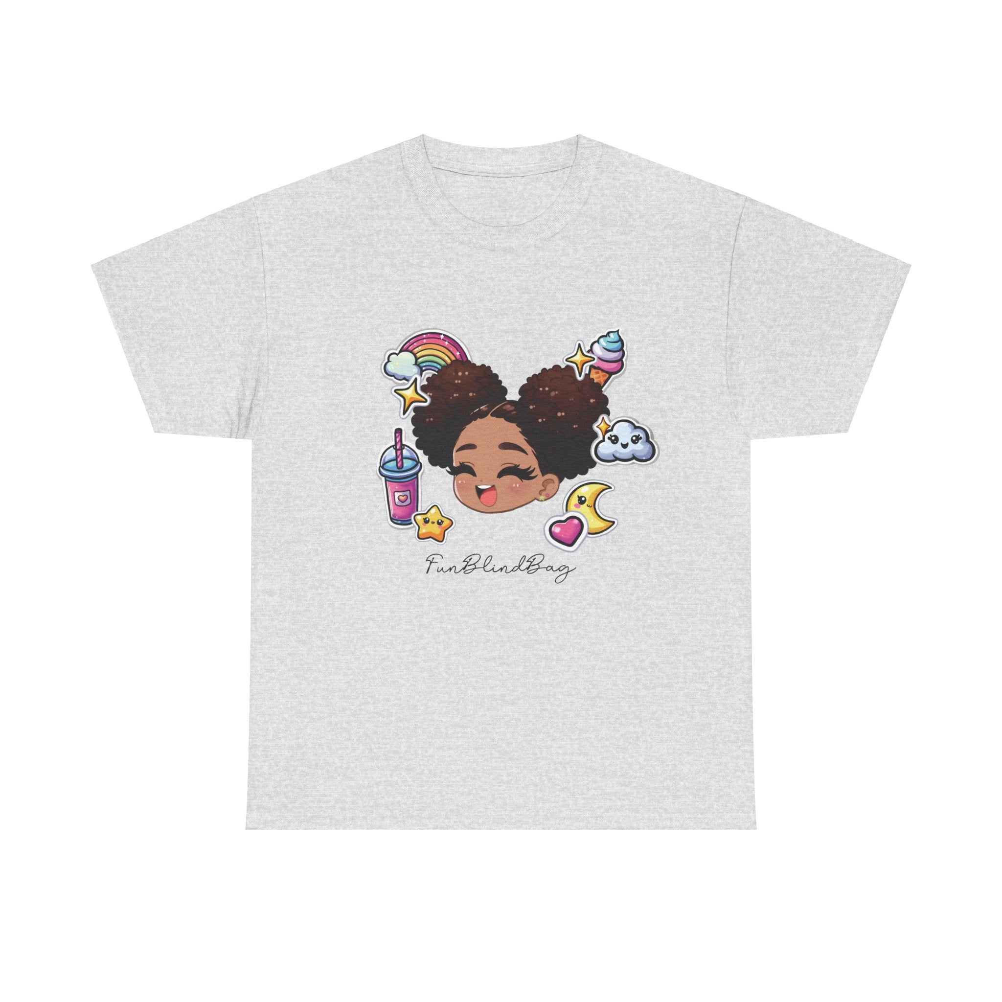 FunBlindBag Kawaii Sticker Graphic Tee