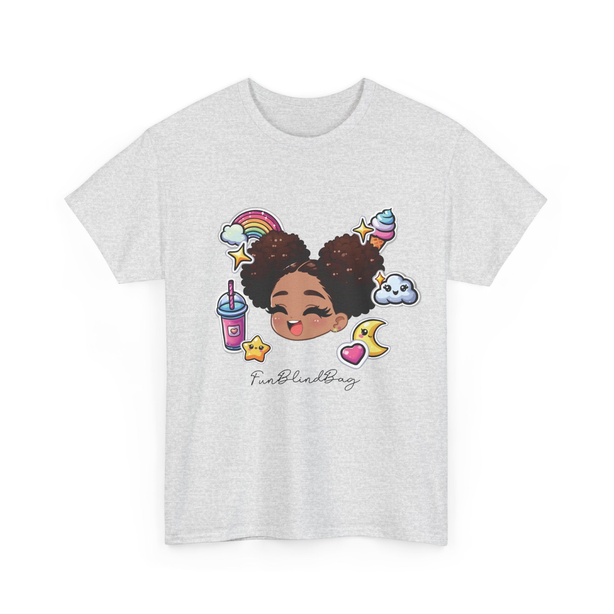 FunBlindBag Kawaii Sticker Graphic Tee