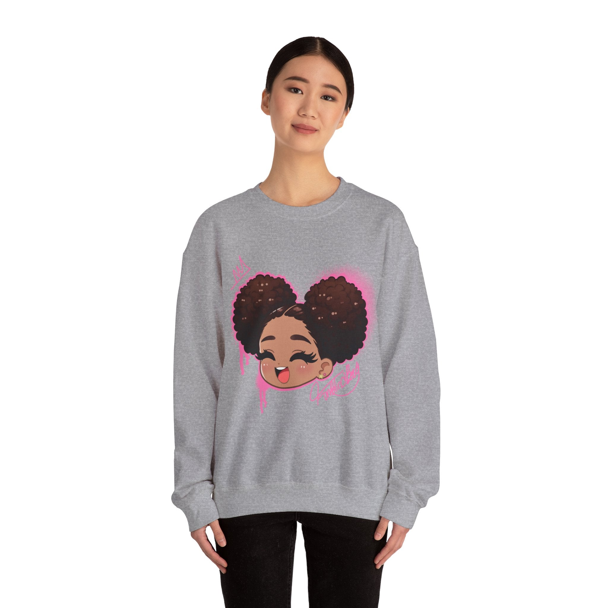 FunBlindBag Spray Paint  Crewneck Sweatshirt