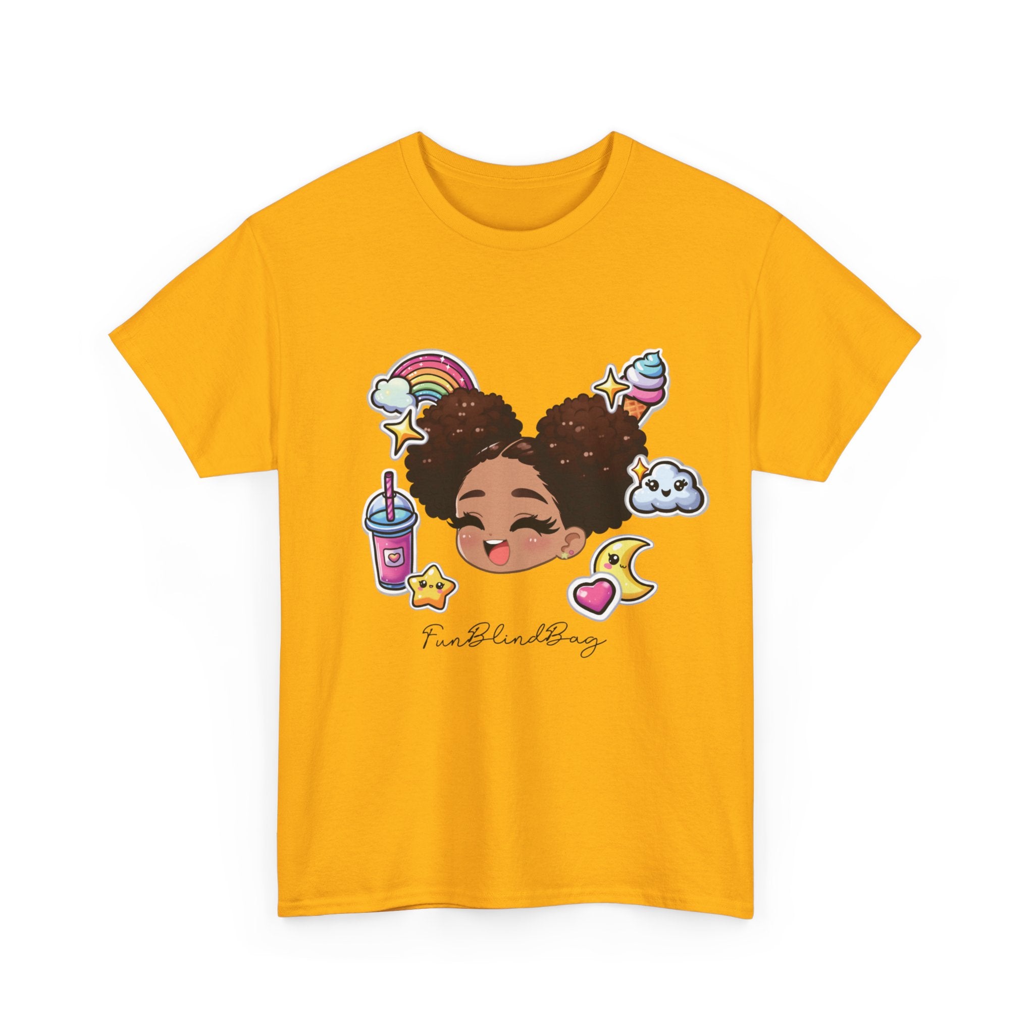 FunBlindBag Kawaii Sticker Graphic Tee