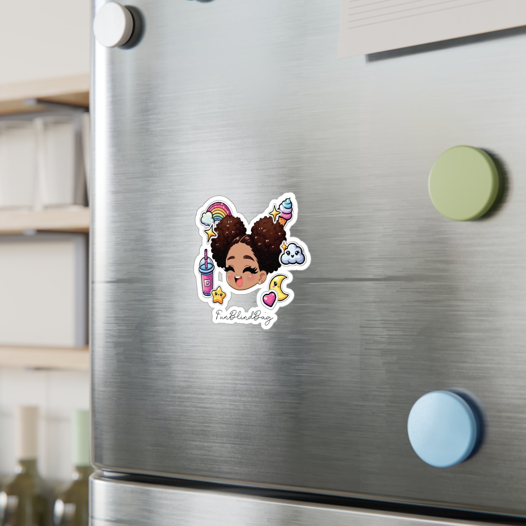 FunBlindBag Kawaii Sticker Kiss-Cut Vinyl Decals
