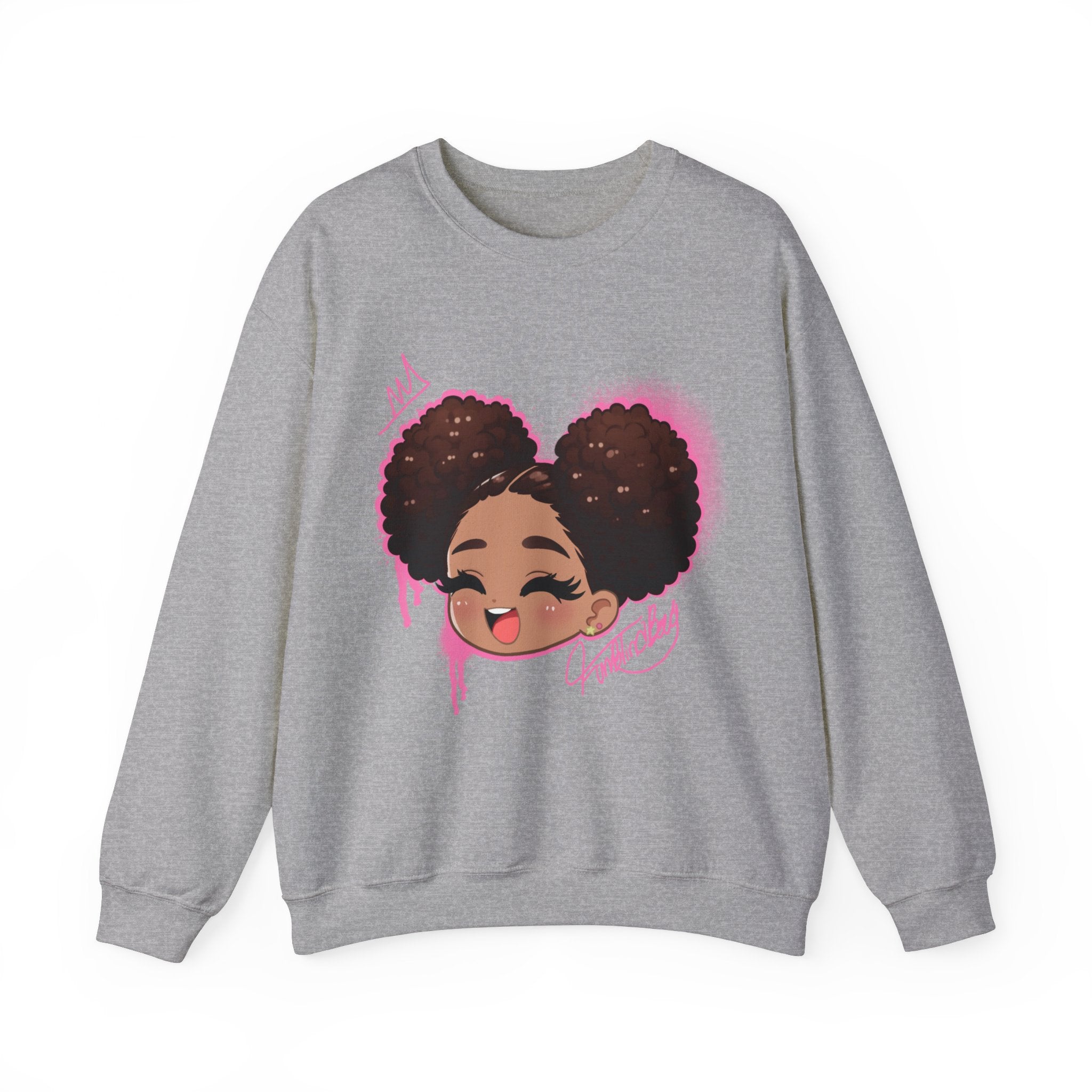 FunBlindBag Spray Paint  Crewneck Sweatshirt