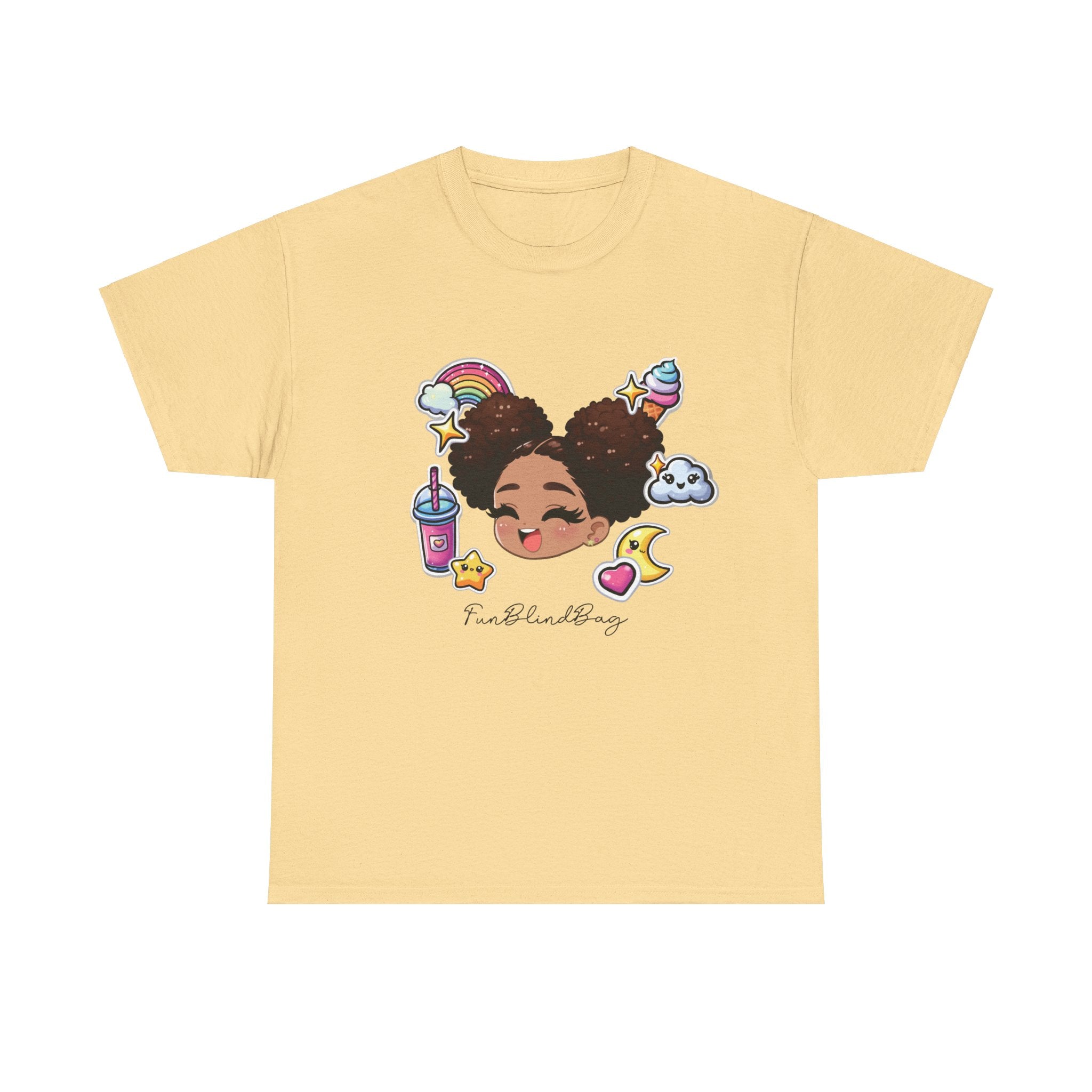 FunBlindBag Kawaii Sticker Graphic Tee