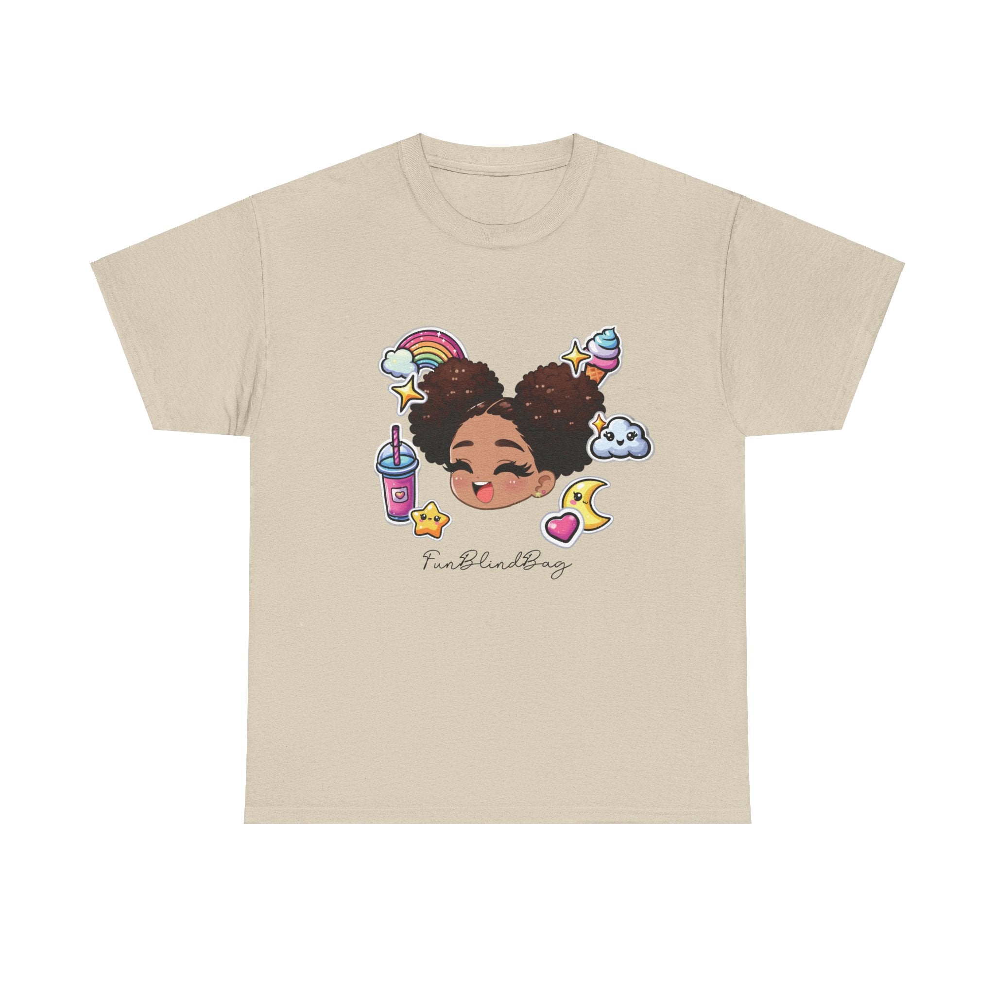 FunBlindBag Kawaii Sticker Graphic Tee