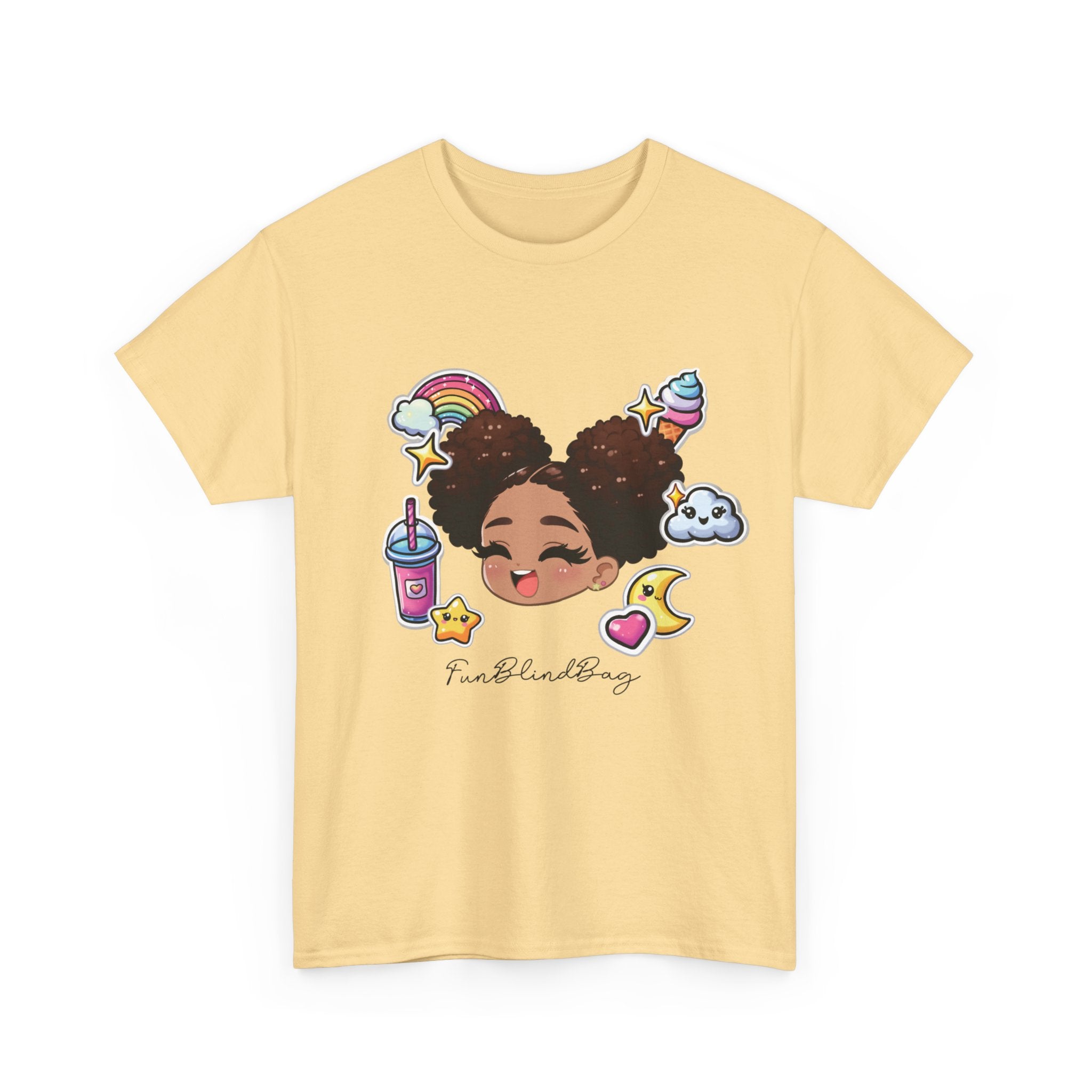 FunBlindBag Kawaii Sticker Graphic Tee