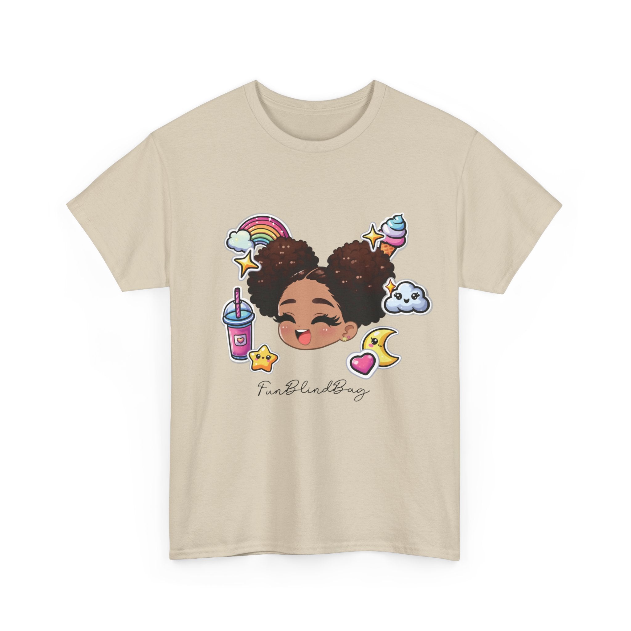 FunBlindBag Kawaii Sticker Graphic Tee