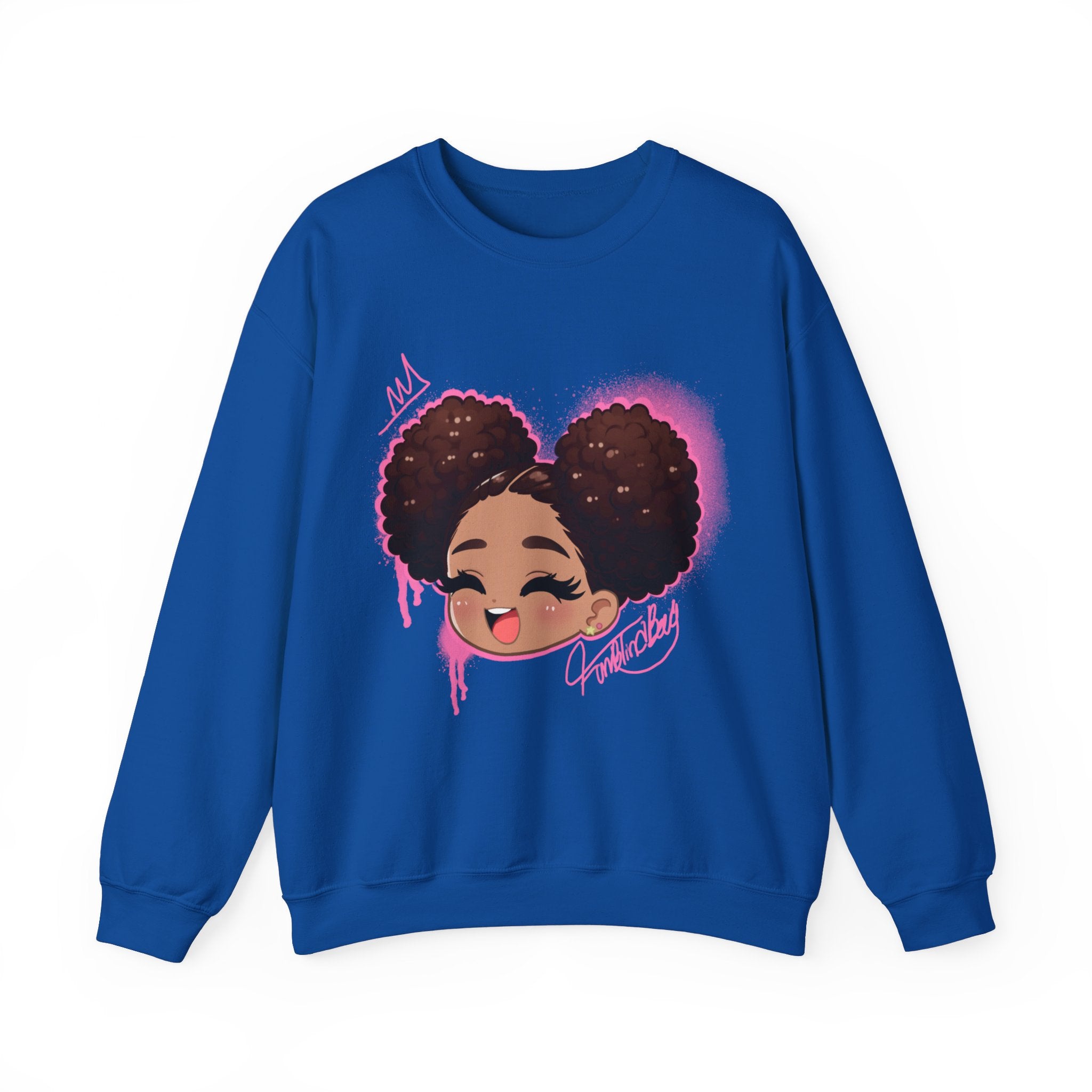 FunBlindBag Spray Paint  Crewneck Sweatshirt