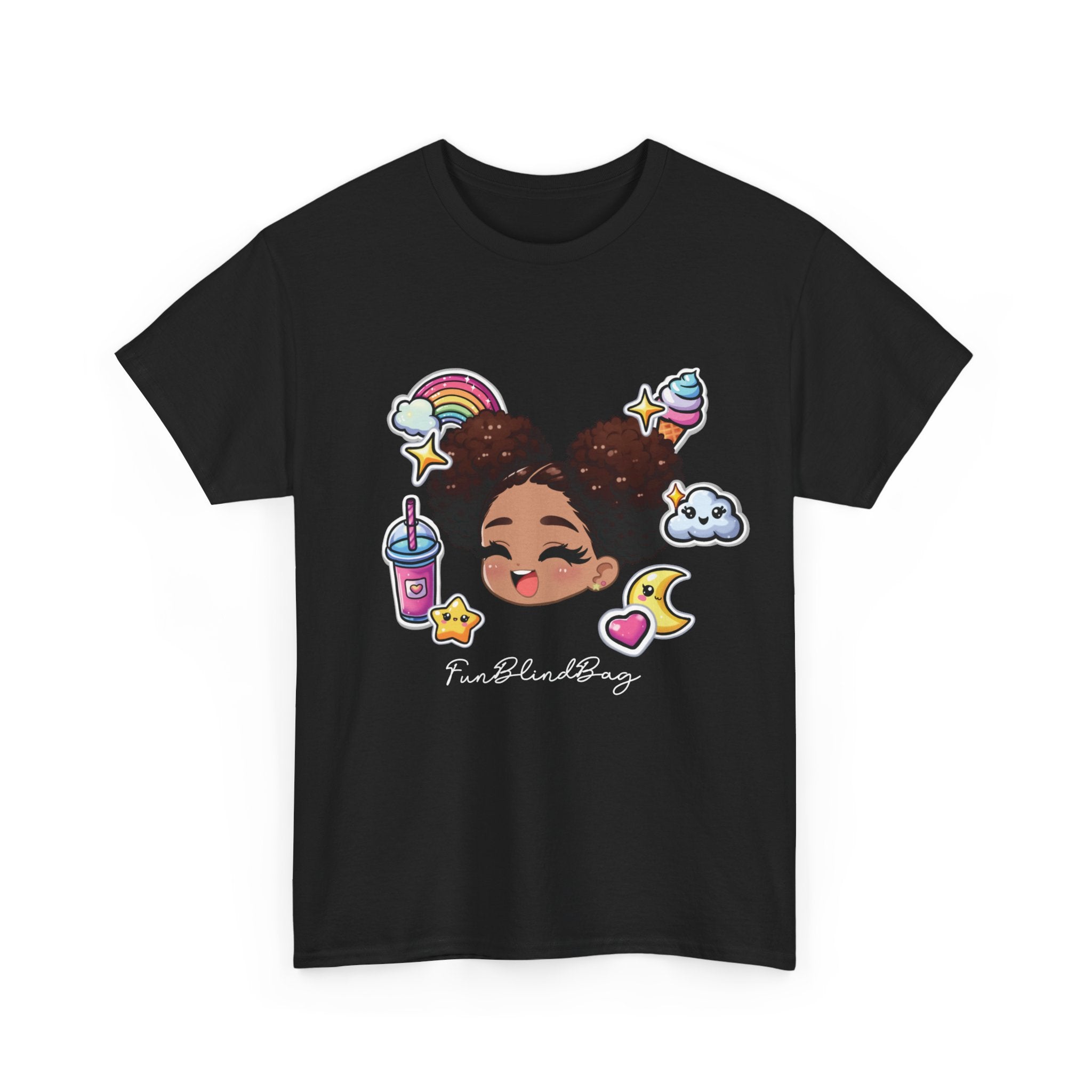 FunBlindBag Kawaii Sticker Graphic Tee