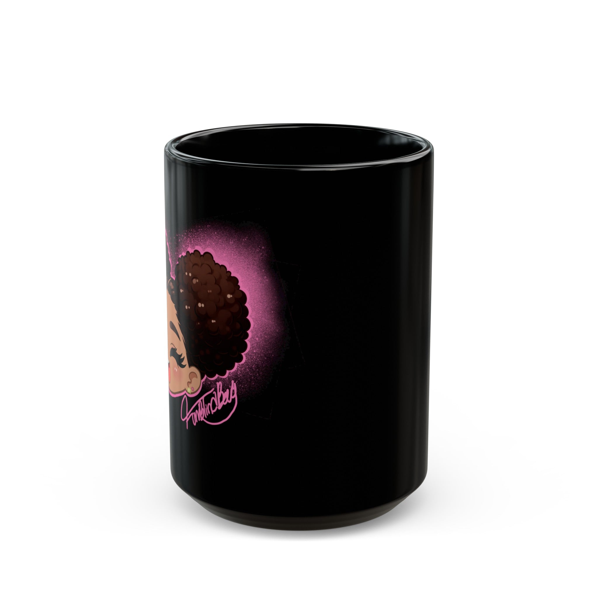 FunBlindBag Spray Paint Black Mug (11oz, 15oz)