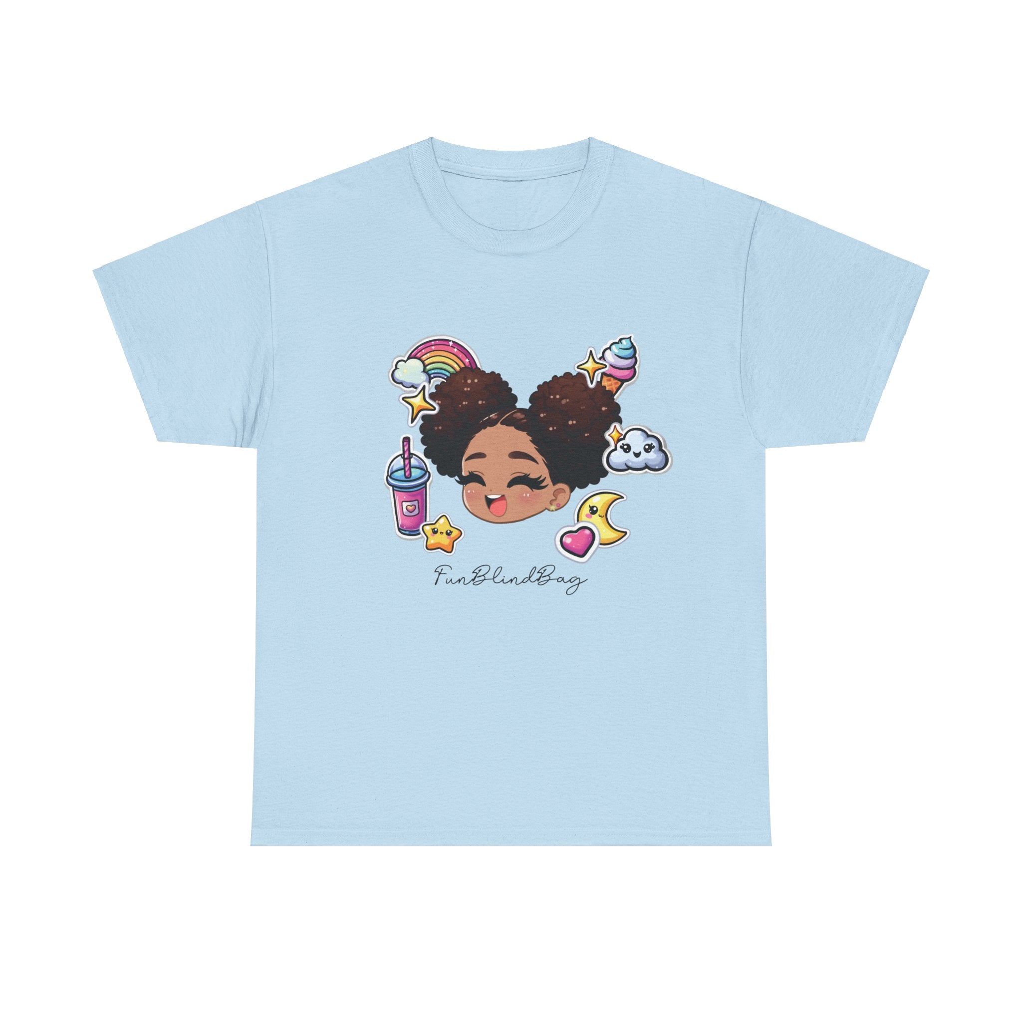 FunBlindBag Kawaii Sticker Graphic Tee