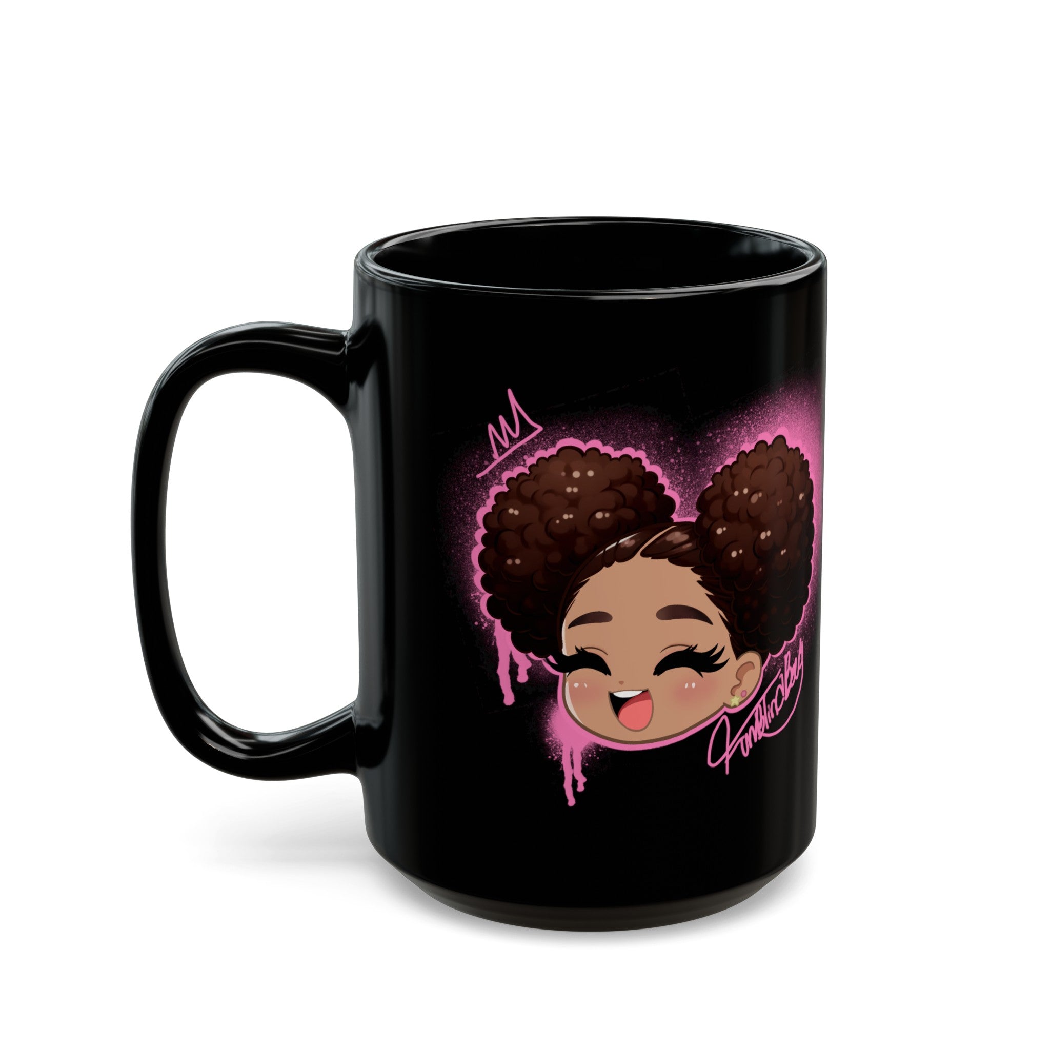 FunBlindBag Spray Paint Black Mug (11oz, 15oz)