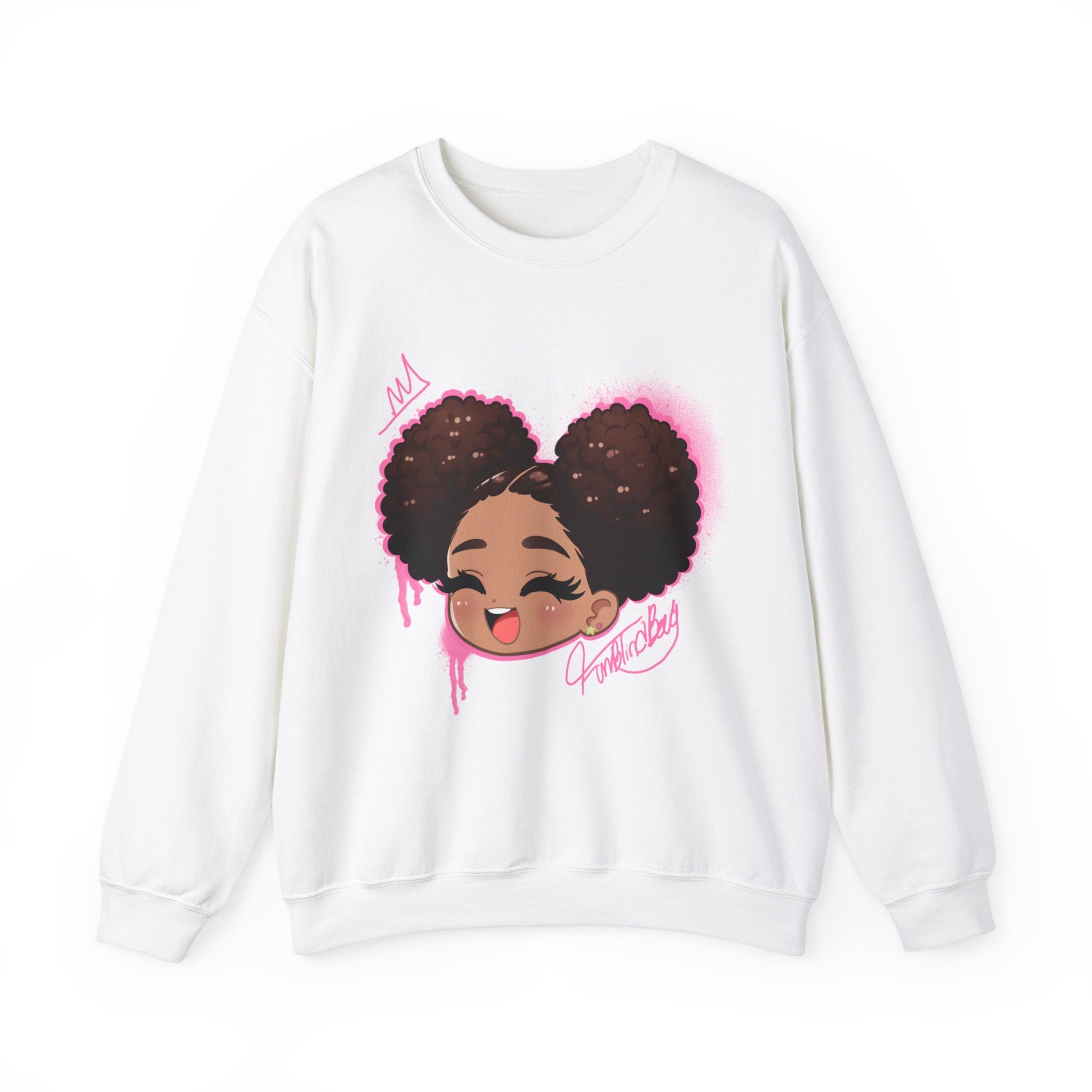 FunBlindBag Spray Paint  Crewneck Sweatshirt