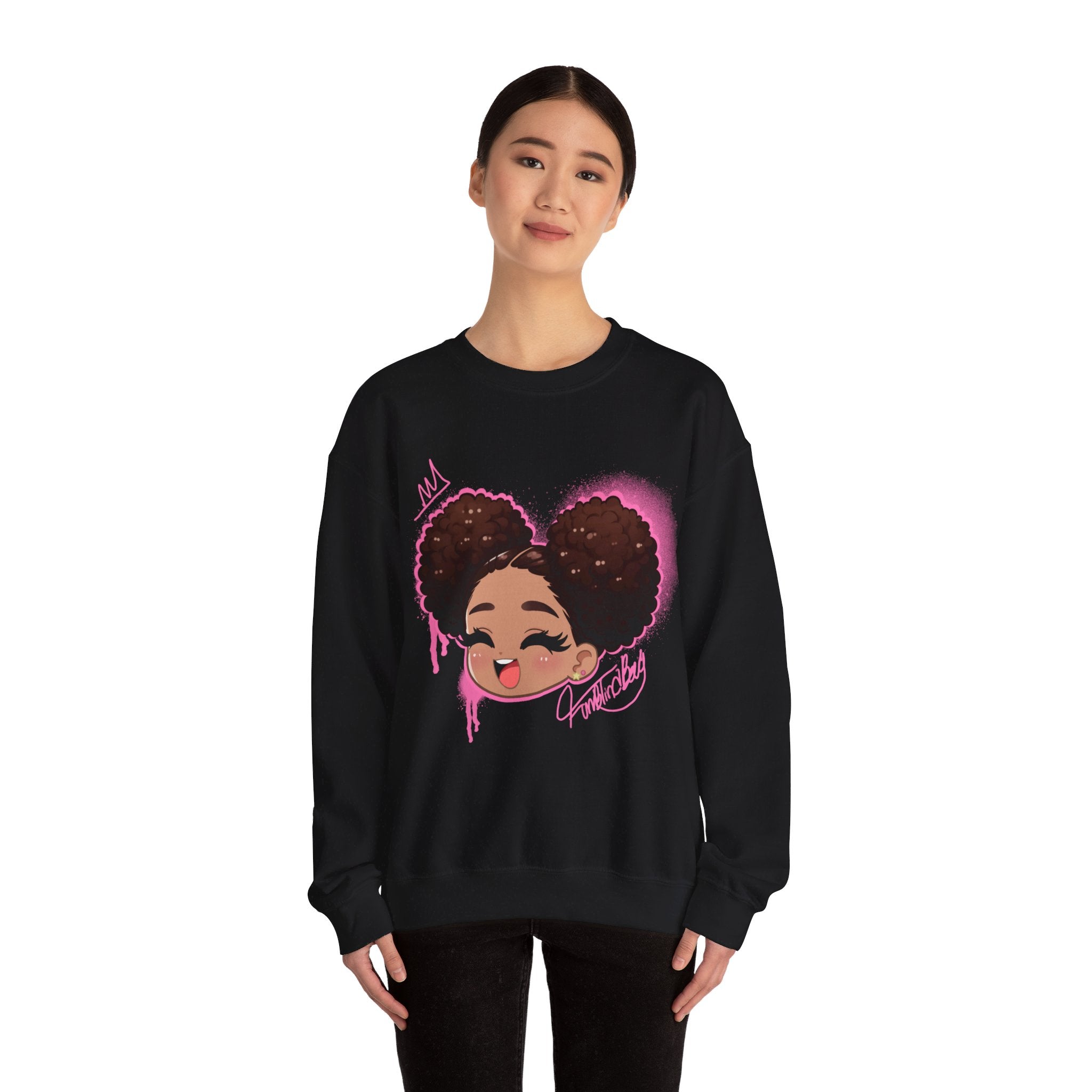 FunBlindBag Spray Paint  Crewneck Sweatshirt