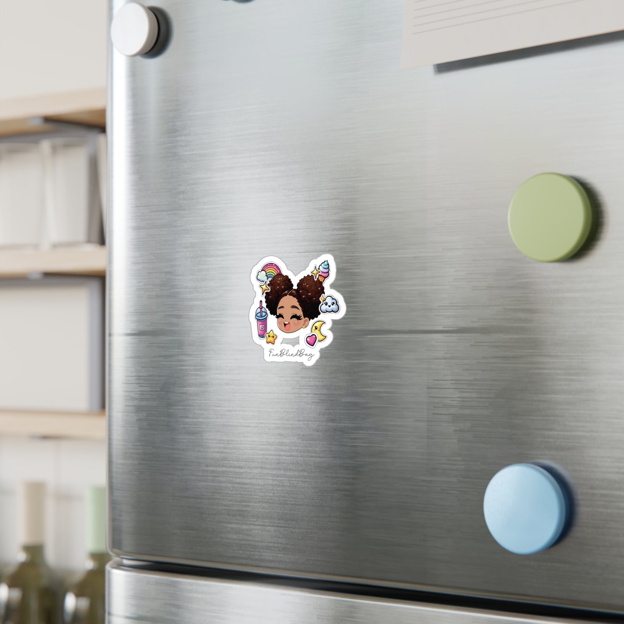 FunBlindBag Kawaii Sticker Kiss-Cut Vinyl Decals
