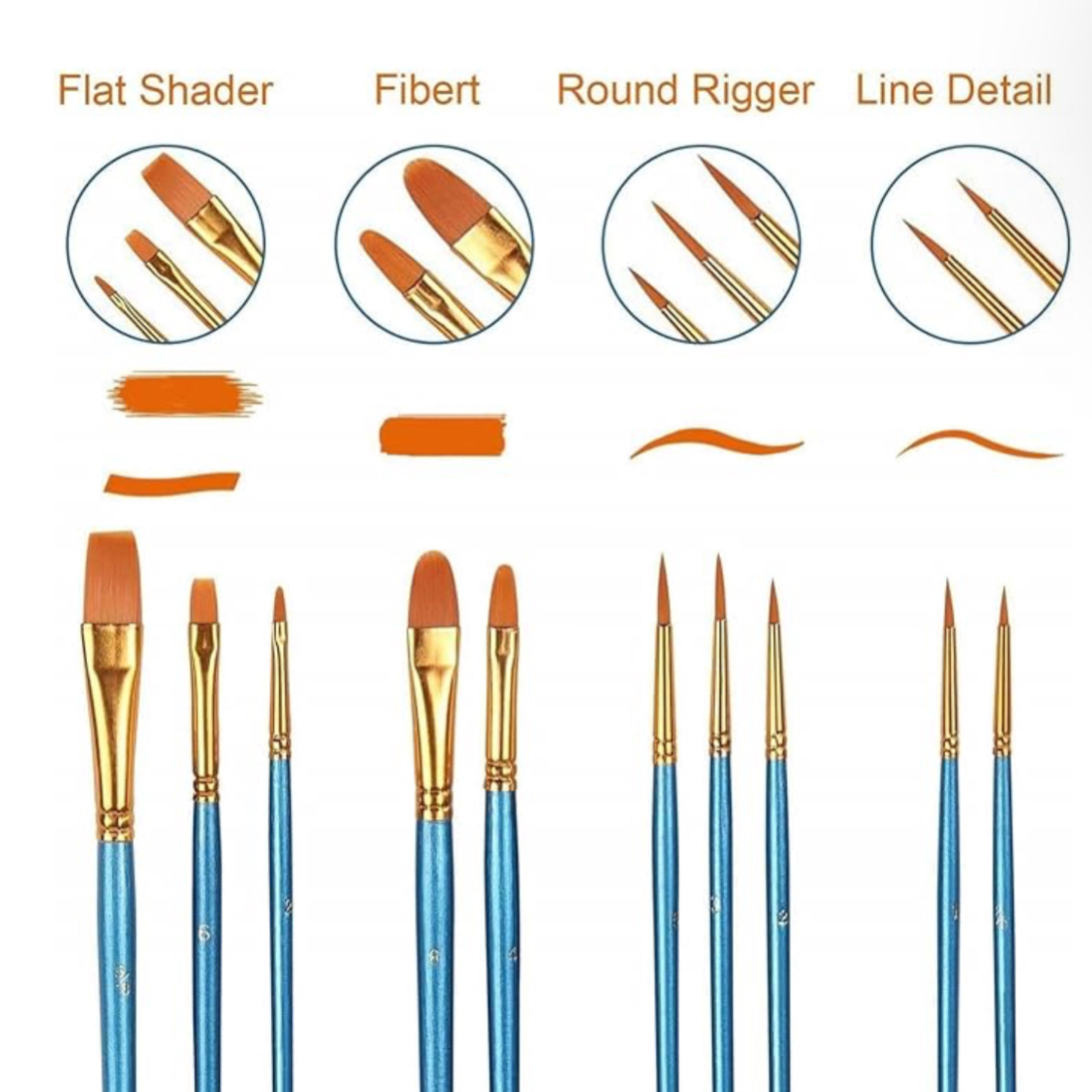 Paint Brush Set, 10-ct.