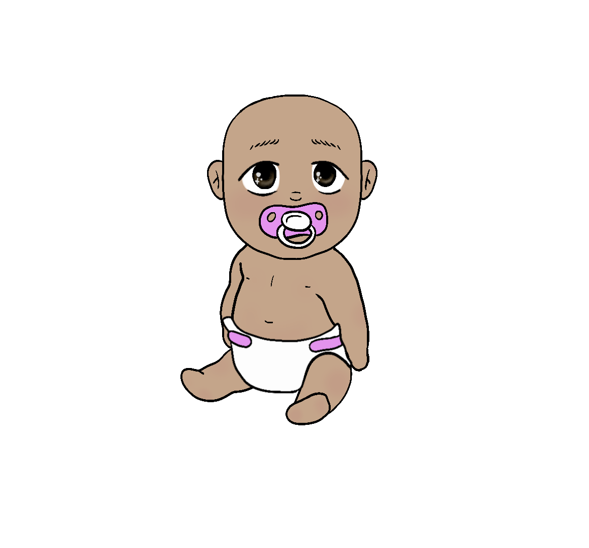 Paper baby doll hotsell