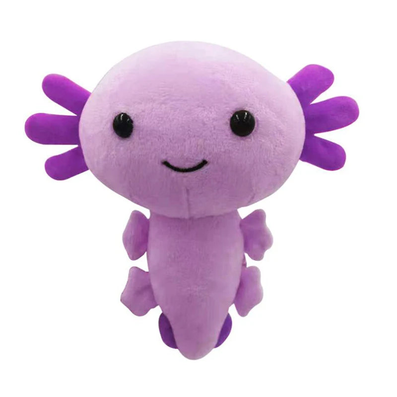 Adorable Cartoon Axolotl Doll: Kawaii Plushie for Kids