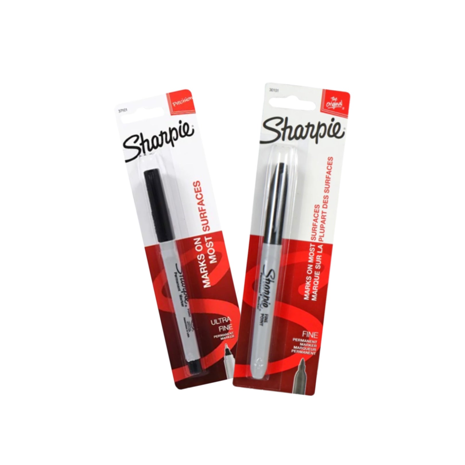 Sharpie Black Permanent Markers [Fine-Point & Ultra Fine Tip]